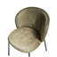 Set of 2 Dining Chairs MILES Corduroy-110715464