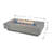 Rectangle Concrete Smokeless Fire Pit Table-86331991