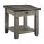 Table de bout Rosy Brown Finish Brown-489356181