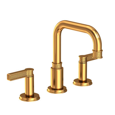 Griffey Widespread Bathroom Faucet with Drain Assembly