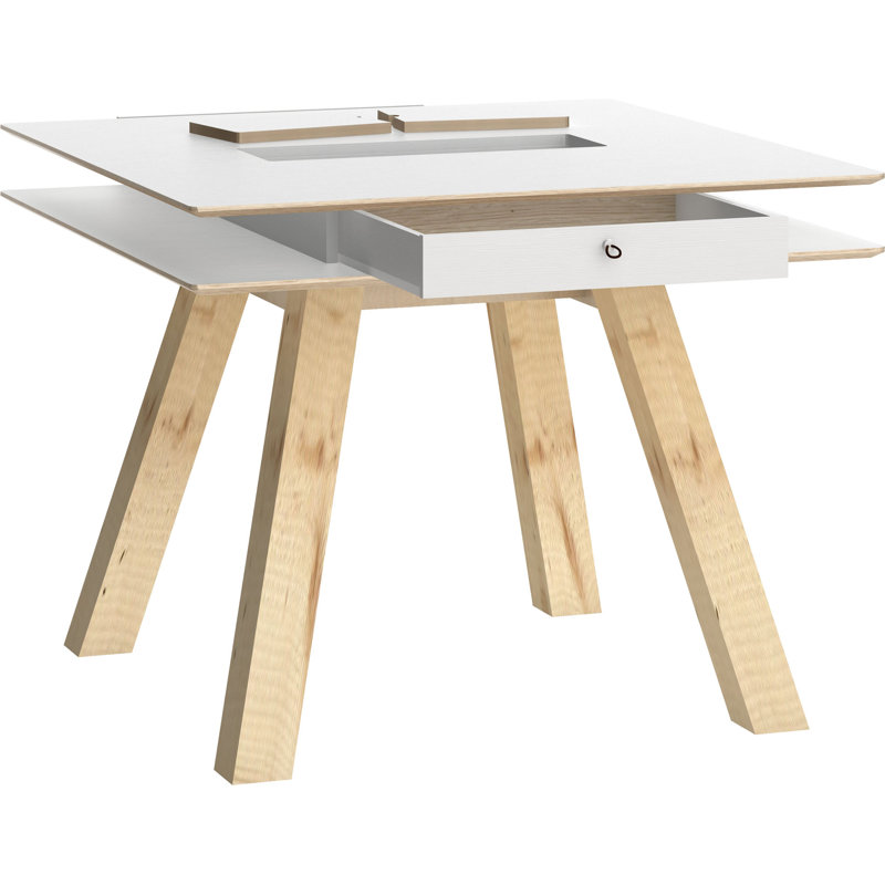 Reba Dining Table, White