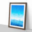 Ocean View in South Africa in Abstract - Picture Frame Graphic Art Print-55723893-55723898