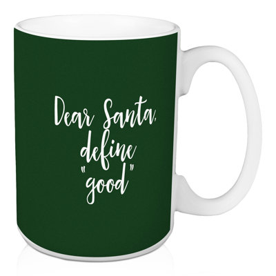Grande tasse à café cher père noël Hadden