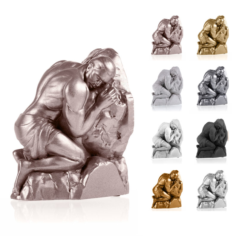 Concrette Concrete / Cement Non-Skid Bookend, Rose Gold