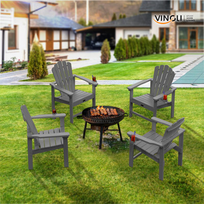 Chaise Adirondack HDPE
