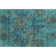 Premium Machine Washable Prisco Teal Rug