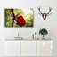 Anthurium Flower - Wrapped Canvas Painting-55323952