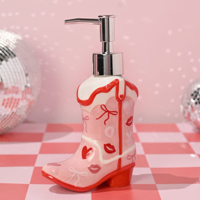  Cowboy Boot Soap Dispenser