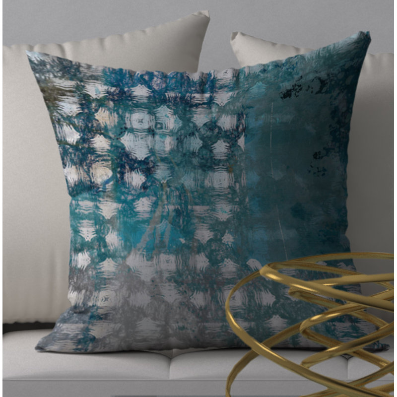 Housse de coussin carrée/insert, 18 po x 18 po