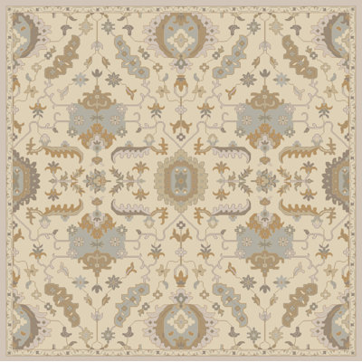 Arden Multi Hand-Tufted Wool Floral Rug