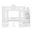 Bunk Bed With Changeable Table, Bunk Bed Turn Into Upper Bed And Down Desk-535232971