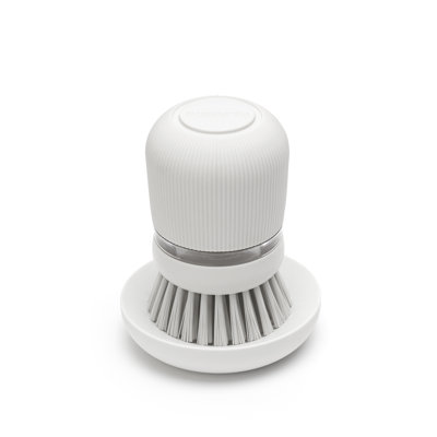 Brabantia SinkSide Dishwashing Liquid Dispensing Scrubbing Brush