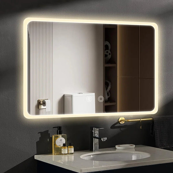 Kymberlie Rectangle Wall Mirror, 34" x 27"