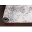 Tapis gris noué à la main de conception unique 4 pi 6 po x 6 pi 8 po New Age