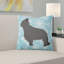 Coussin intérieur/extérieur en flocons d’hiver-32011184