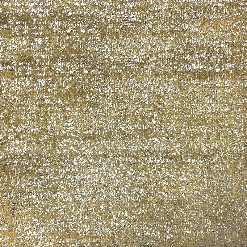 Solid Metallic Velvet | Glen Fabric_GLEN, Brass