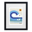 Bolog Frances Collett Wipeout Matted Framed Art