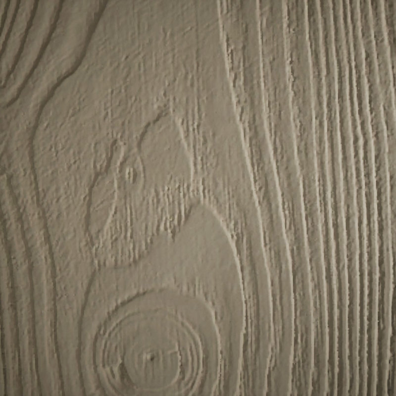 Poutre de plafond à 3 côtés en faux bois Endurathane sablé (poutre en U), H 10 po x l 6 po, Brume champagne, 18 pi L