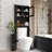 Modern Over The Toilet Space Saver Organization Wood Storage Cabinet For Home, Bathroom-945553580