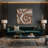 Abstract Shapes 9 Brown Canvas Wall Art-578437520