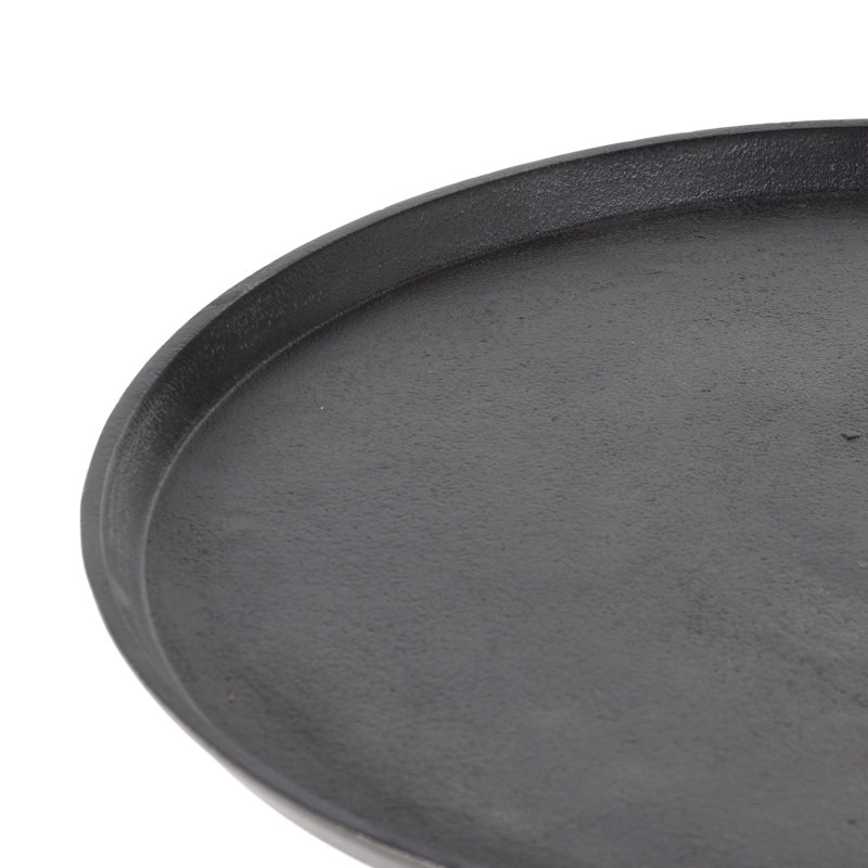 Cronos End Table, River Gray Marble, Aged Gray
