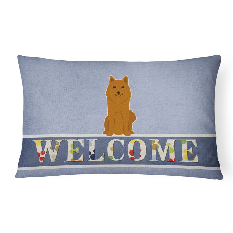  Coussin Karelian Bear Dog Welcome