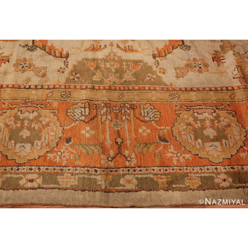 Grands tapis décoratifs orientaux Oushak