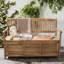Outdoor Wooden Storage Bench-13643230
