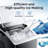 26 Lbs 2 sizes of bullet ice Maker, Camping and Party Ice Maker with Handle,  Kitchen Portable Ice Maker Machine with Self-Cleaning-85765167