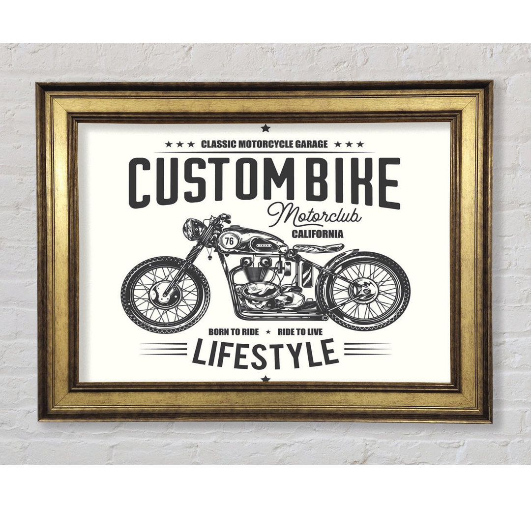 Custom Bike Motor Club - Drucken