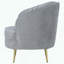Chaise en velours Channel
