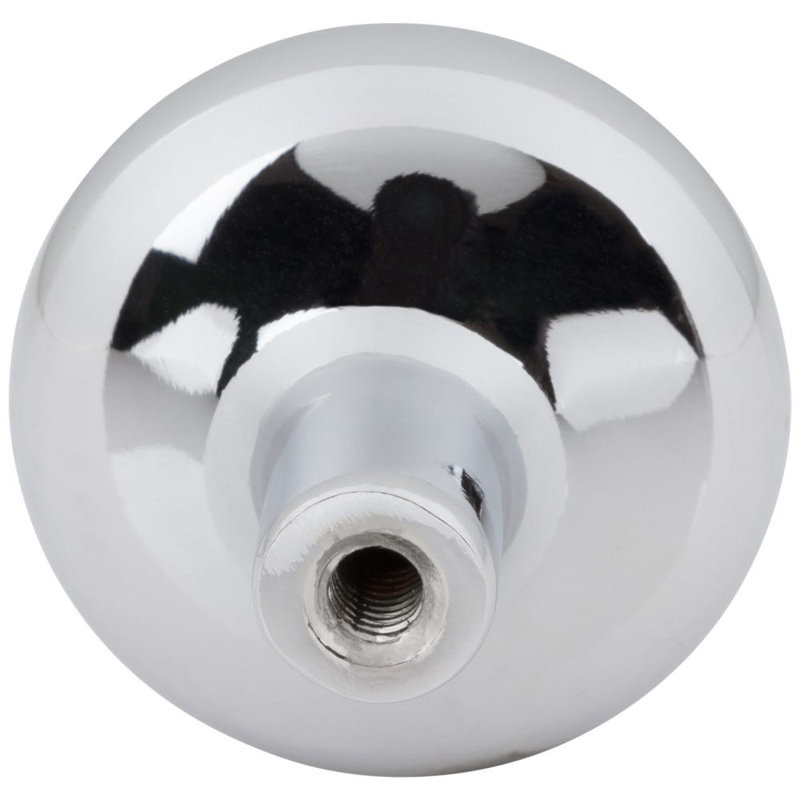 Loxley Mushroom Knob, Polished Chrome