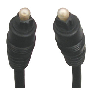 Digital Optical TosLink Audio Cable - 12'
