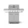 Nexgrill 4 - Burner Freestanding Propane Gas Grill with Side Burner and Cabinet