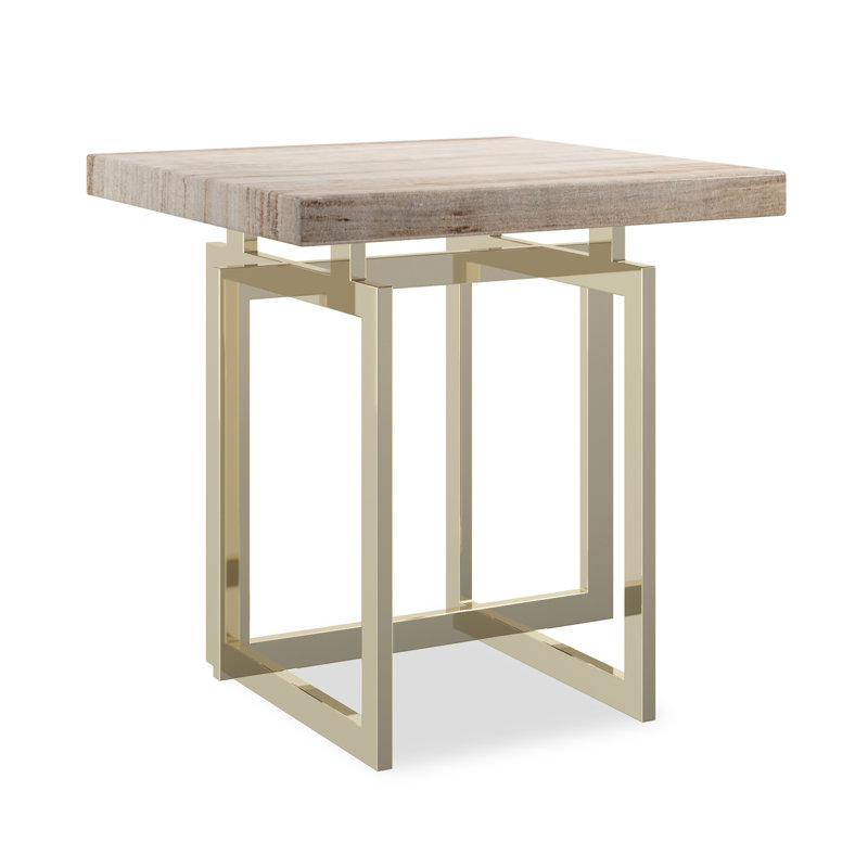 Wish You Were Here Stone End Table