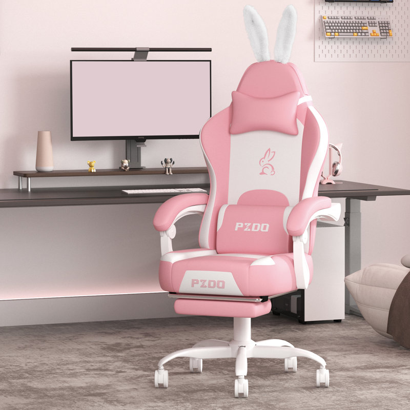 Rebrilliant PC & Racing Game Chair, Pink