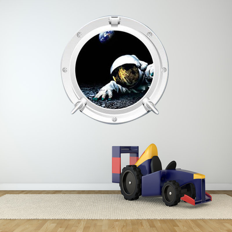 Non-Wall Damaging Window Decal, 28" H x 28" W