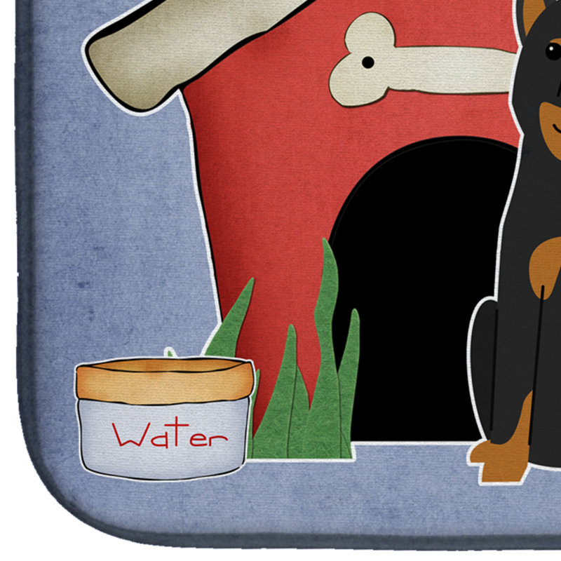 Tapis de séchage beauceron berger dog house