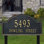 Providence 2-Line Lawn Address Sign