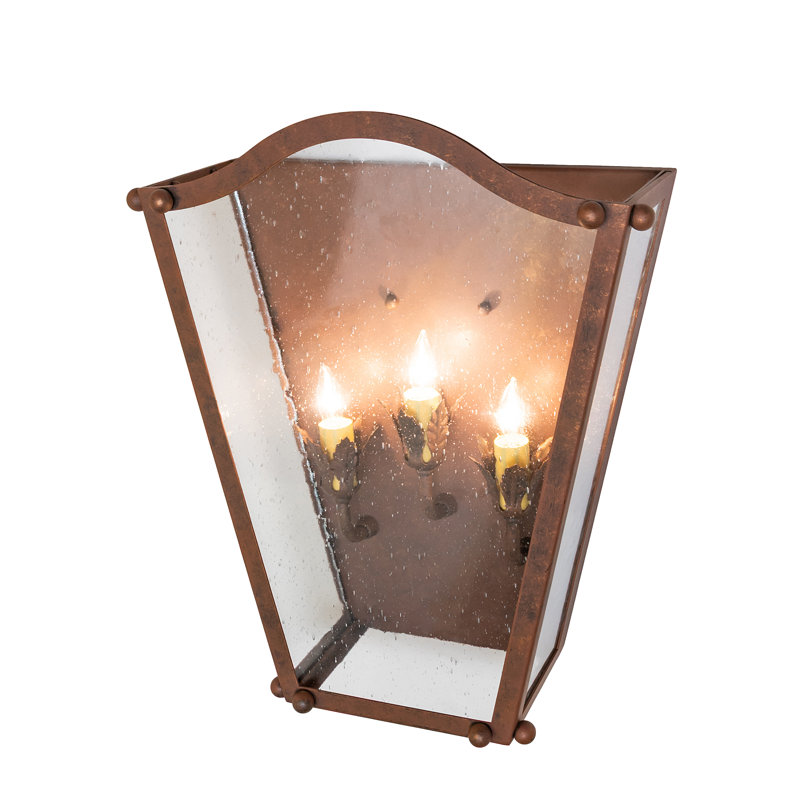 3 - Light Flush Mounted Sconce
