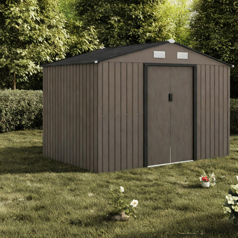 Durable Steel Sheds, Spacious Storage Solution, Modern Design For Gardens