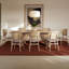 Modern Brazilian Laguna Glass Top Dining Table-27443442