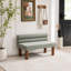Boucle Upholstered Bench-1627345385