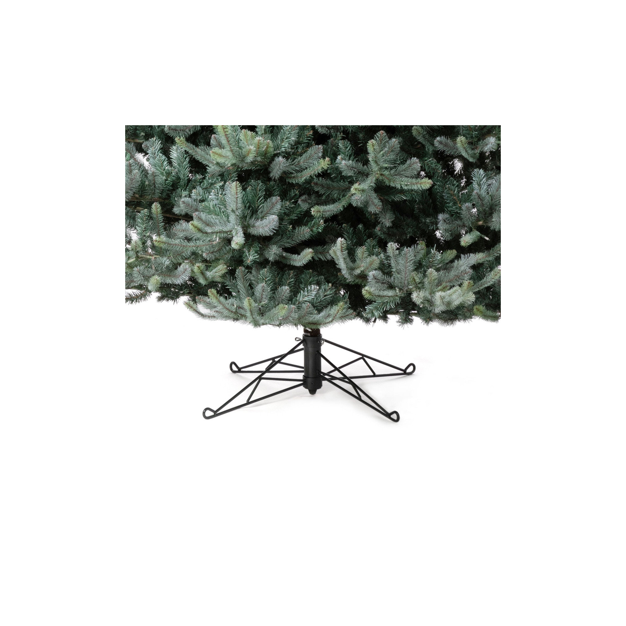 Lighted Artificial Spruce Christmas Tree, 12'
