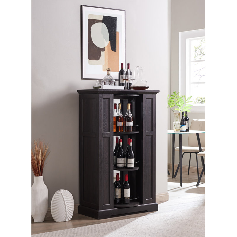 Armoire de bar Anberlyn Home, Noyer