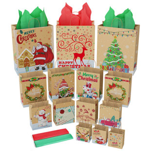 Paper Christmas Gift Bags