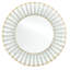 Calais Round Metal Wall Mirror