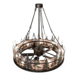 Tall Pines Downrod Ceiling Fan