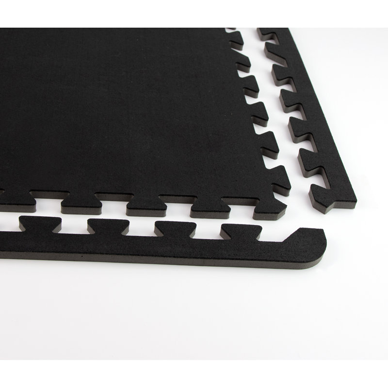 Carreaux emboîtables en caoutchouc Obsidian