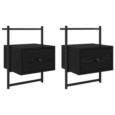 35cm W Manufactured Wood Bedside Table